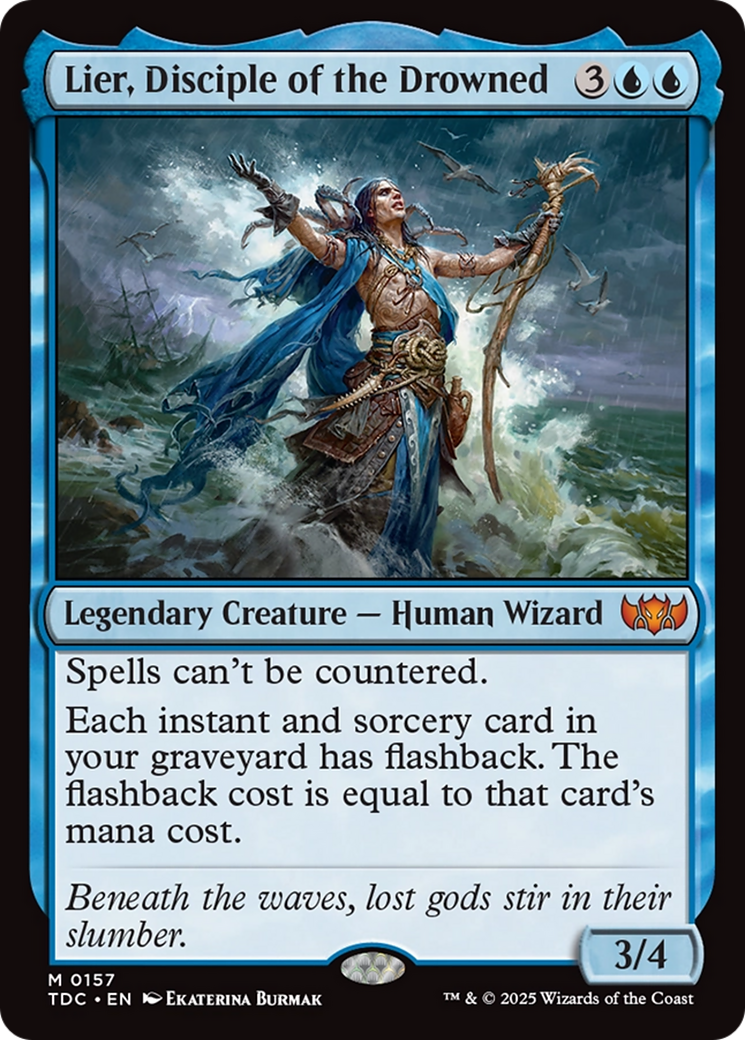 Lier, Disciple of the Drowned [Tarkir: Dragonstorm Commander] | Galactic Gamez