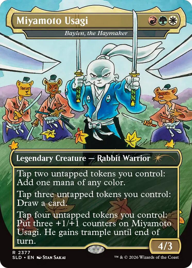Miyamoto Usagi - Baylen, the Haymaker [Secret Lair Drop Series] | Galactic Gamez