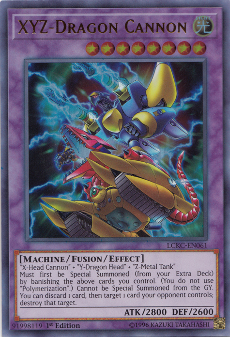XYZ-Dragon Cannon [LCKC-EN061] Ultra Rare | Galactic Gamez