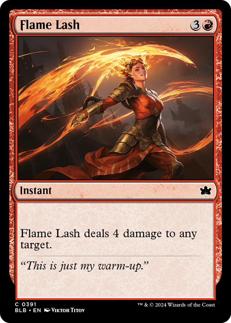 Flame Lash [Bloomburrow] | Galactic Gamez