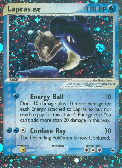 Lapras ex (99/109) [EX: Ruby & Sapphire] | Galactic Gamez