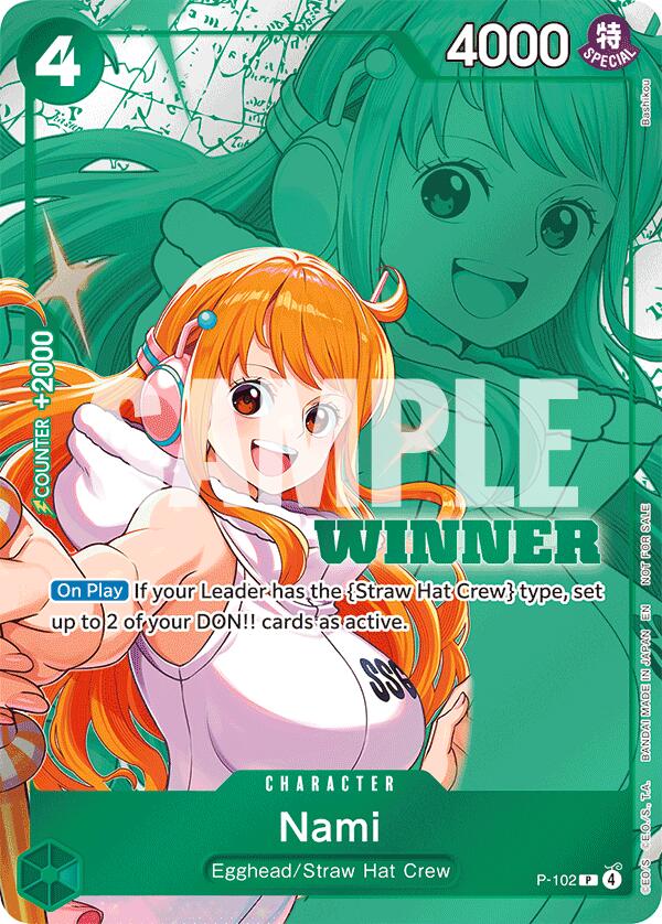 Nami (Winner Pack 2026 Vol. 2) [One Piece Promotion Cards] | Galactic Gamez