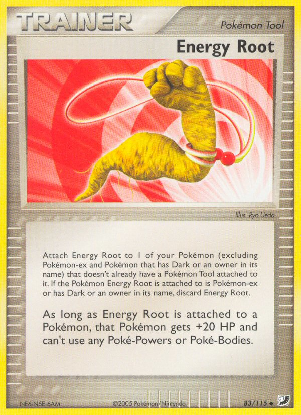 Energy Root (83/115) [EX: Unseen Forces] | Galactic Gamez