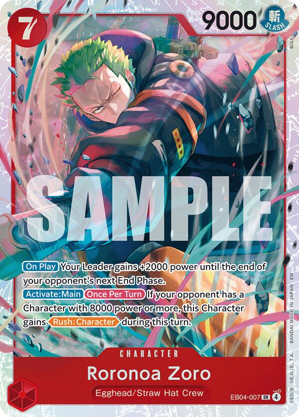 Roronoa Zoro (EB04-007) [Adventure on Kami's Island] | Galactic Gamez