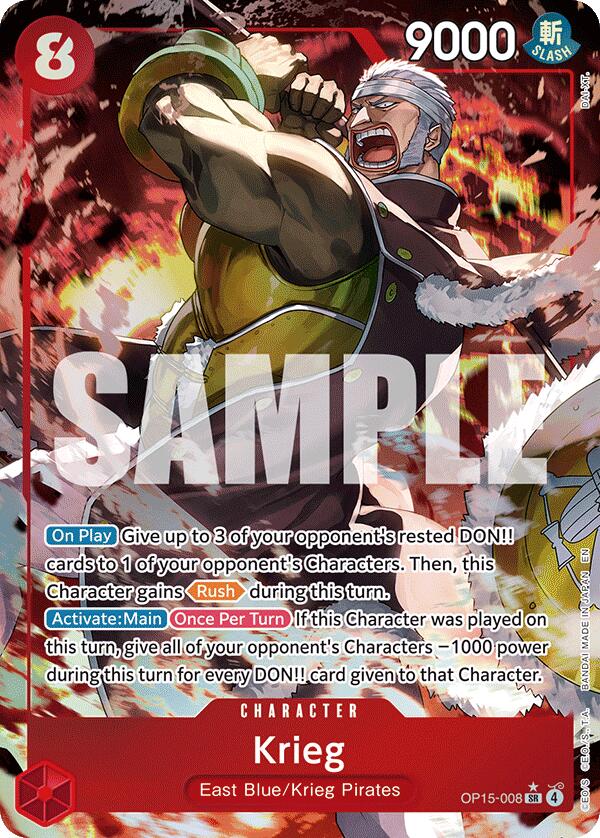 Krieg (Alternate Art) [Adventure on Kami's Island] | Galactic Gamez