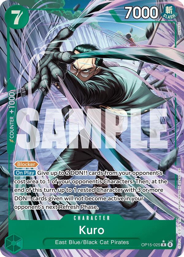 Kuro (Alternate Art) [Adventure on Kami's Island] | Galactic Gamez