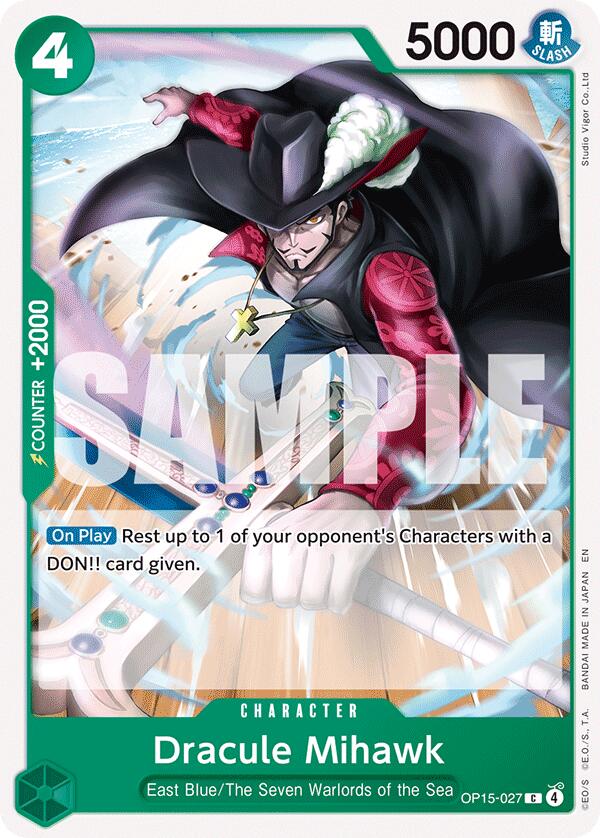 Dracule Mihawk [Adventure on Kami's Island] | Galactic Gamez