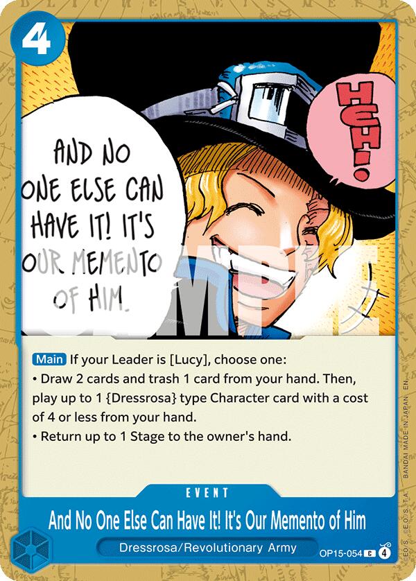 And No One Else Can Have It! It's Our Memento of Him [Adventure on Kami's Island] | Galactic Gamez