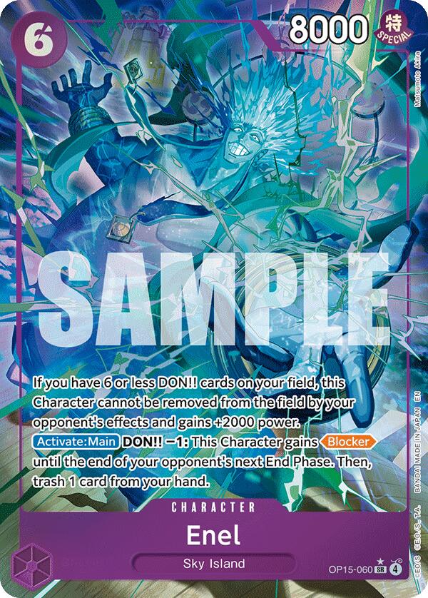 Enel (Alternate Art) [Adventure on Kami's Island] | Galactic Gamez