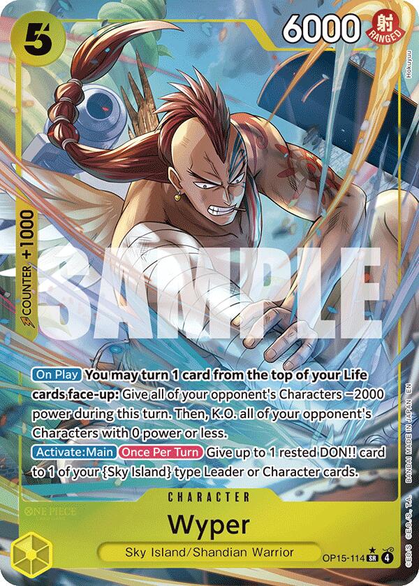 Wyper (Alternate Art) [Adventure on Kami's Island] | Galactic Gamez