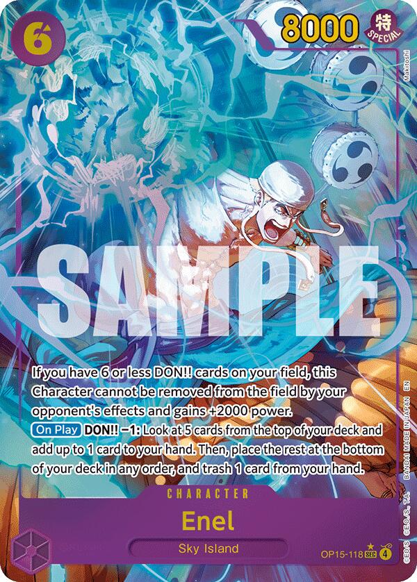 Enel (Alternate Art) [Adventure on Kami's Island] | Galactic Gamez