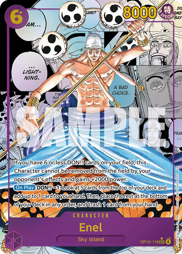 Enel (Manga) [Adventure on Kami's Island] | Galactic Gamez
