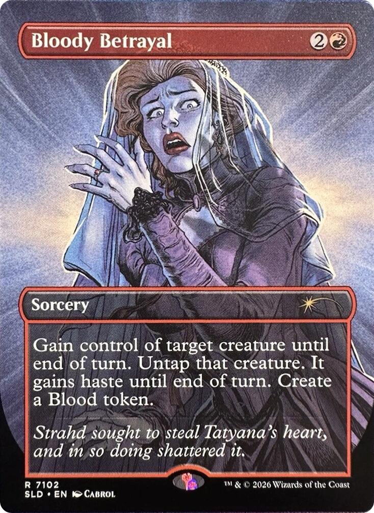 Bloody Betrayal [Secret Lair Drop Series] | Galactic Gamez