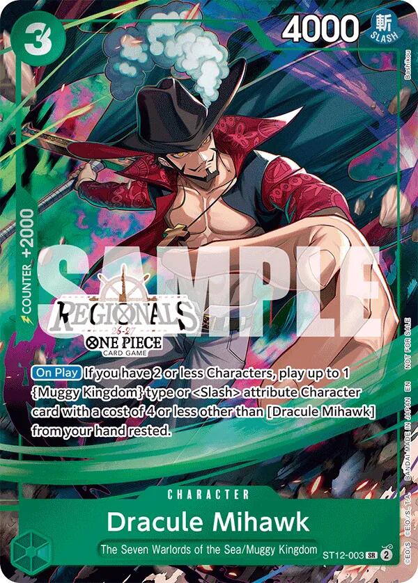 Dracule Mihawk (Regional Participation Pack 2026 Vol.1) [One Piece Promotion Cards] | Galactic Gamez