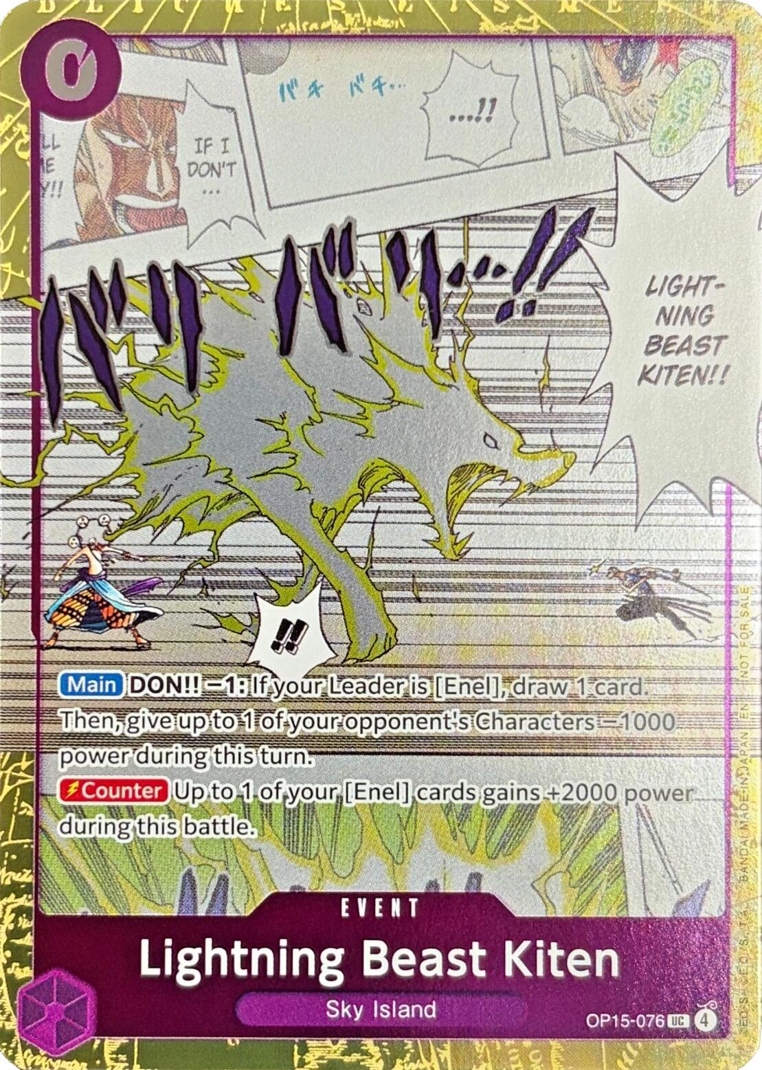 Lightning Beast Kiten (Dash Pack) [Adventure on Kami's Island] | Galactic Gamez