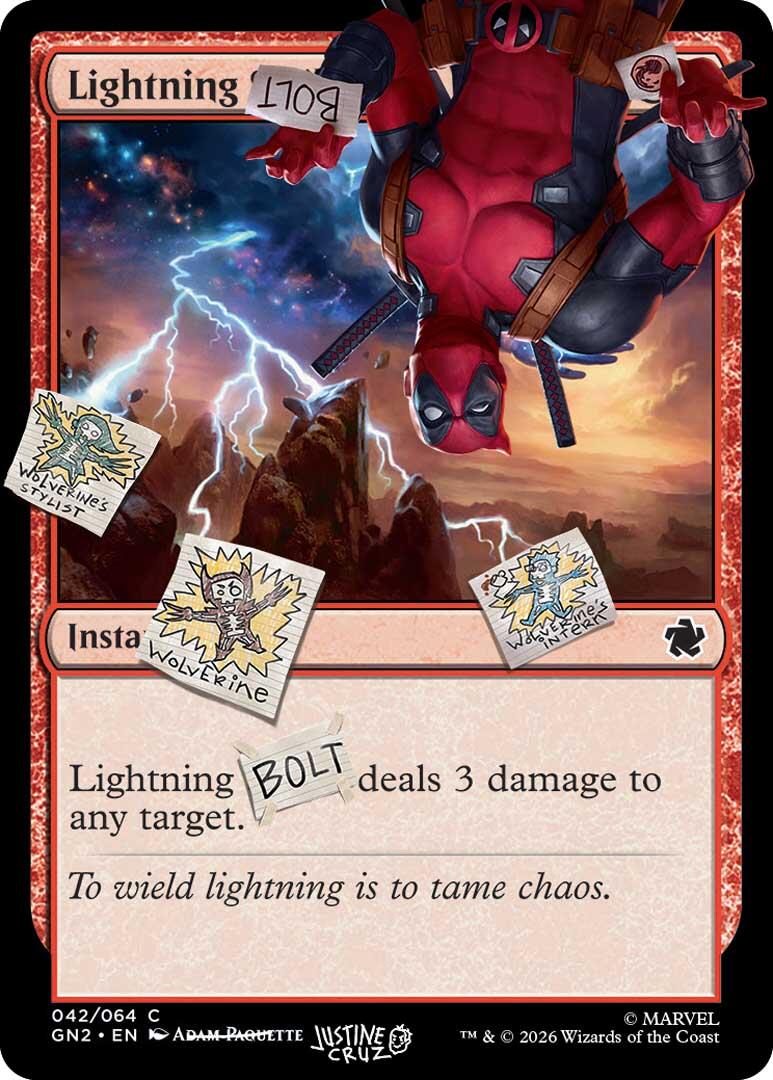 Lightning Bolt (042) [Secret Lair Drop Series] | Galactic Gamez