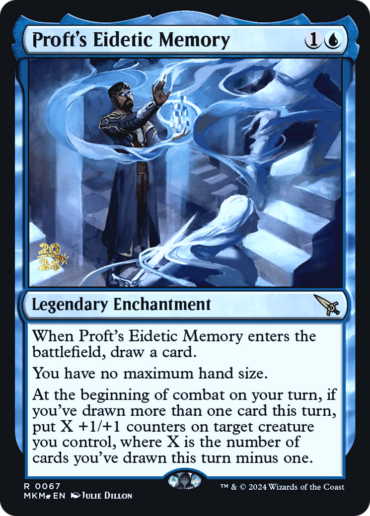 Proft's Eidetic Memory [Murders at Karlov Manor Prerelease Promos] | Galactic Gamez