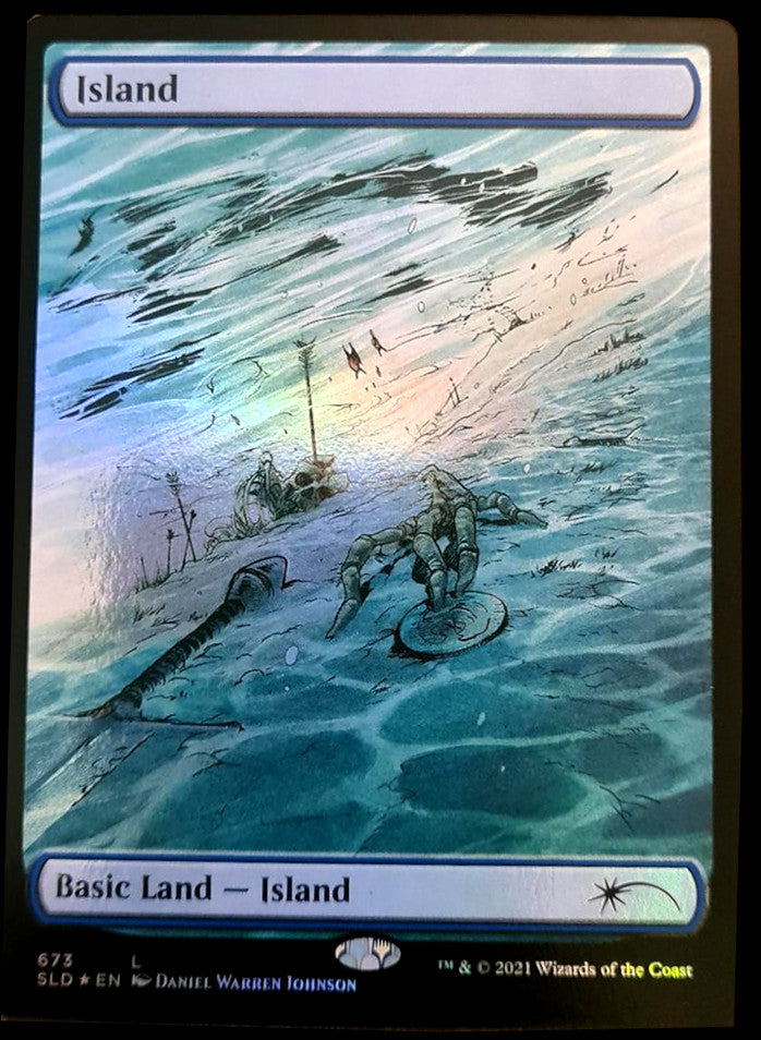 Island (673) [Secret Lair Drop Promos] | Galactic Gamez