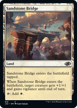 Sandstone Bridge [Jumpstart 2022] | Galactic Gamez