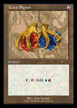 Izzet Signet (Retro) [Secret Lair Drop Series] | Galactic Gamez