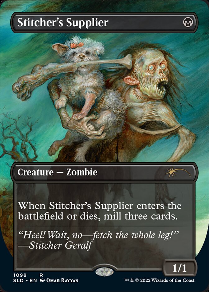 Stitcher's Supplier (Borderless) [Secret Lair Drop Series] | Galactic Gamez