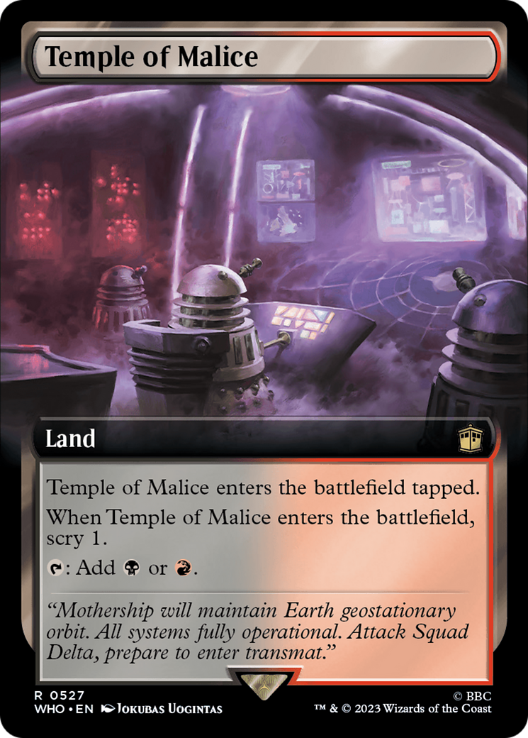 Temple of Malice (Extended Art) [Doctor Who] | Galactic Gamez