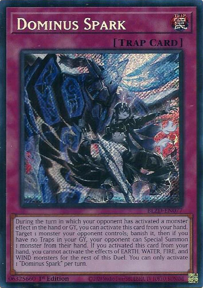 Dominus Spark [BLZD-EN077] Secret Rare | Galactic Gamez