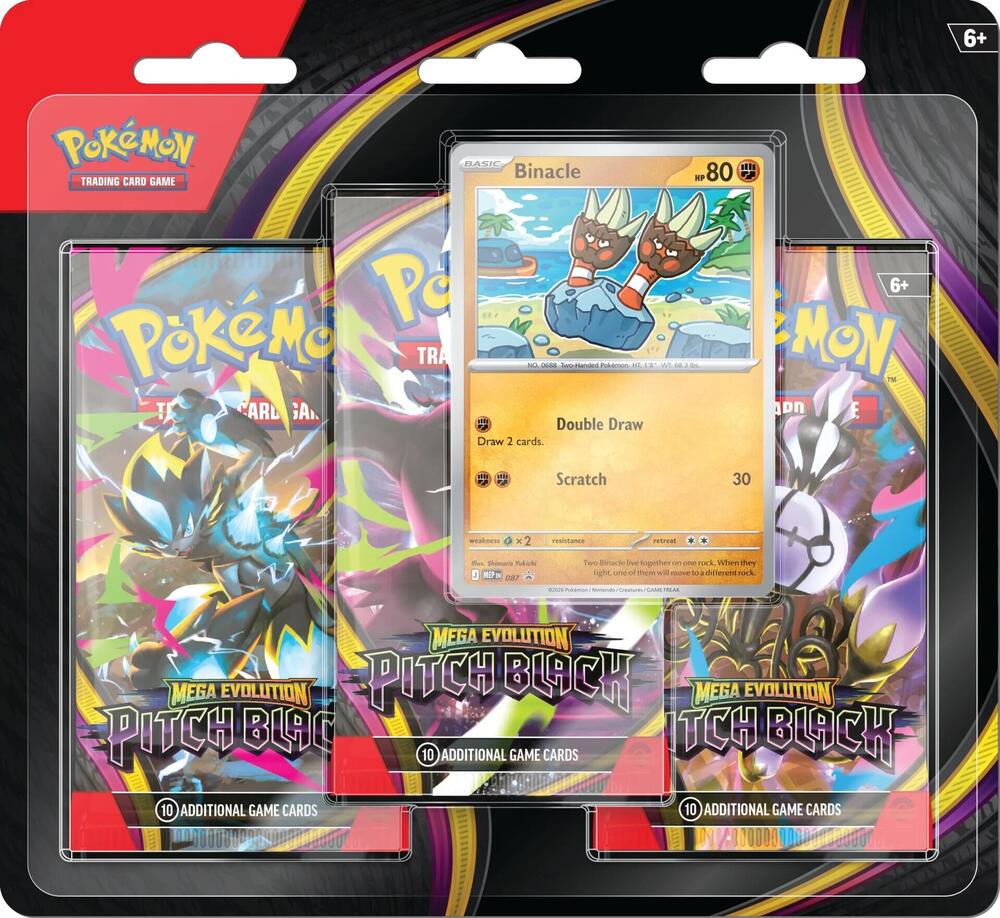 Pitch Black Three Pack Blister - ME05: Pitch Black (ME05) | Galactic Gamez