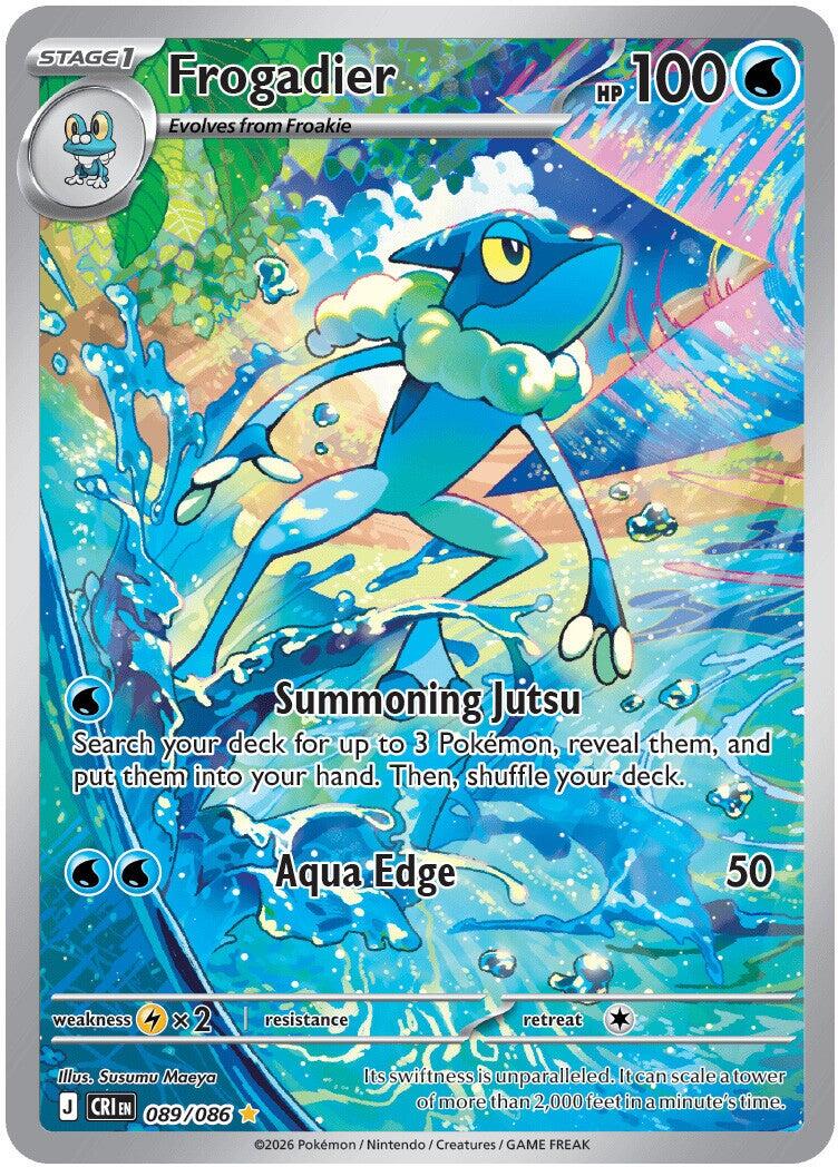 Frogadier (089/086) [Mega Evolution: Chaos Rising] | Galactic Gamez