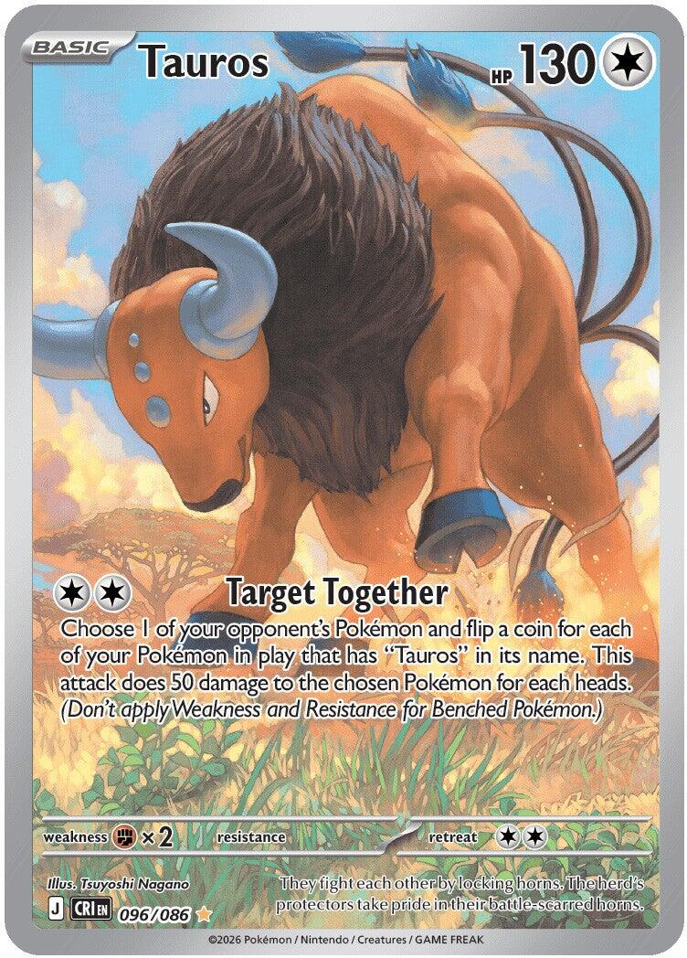 Tauros (096/086) [Mega Evolution: Chaos Rising] | Galactic Gamez