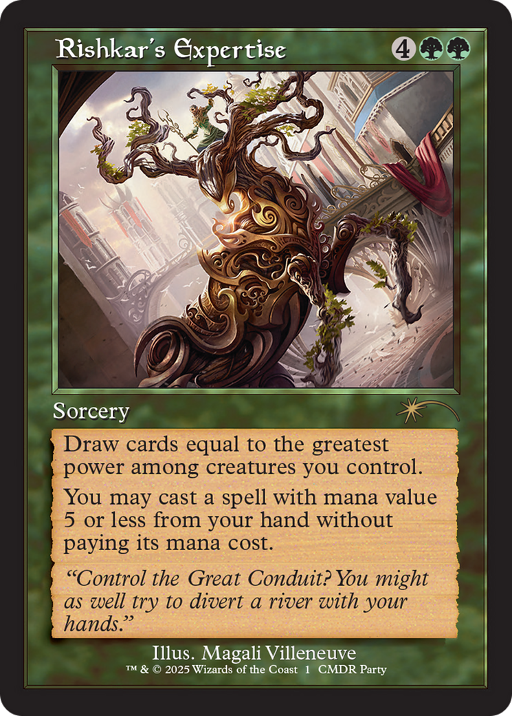 Rishkar's Expertise (Retro Frame) [Wizards Play Network 2025] | Galactic Gamez