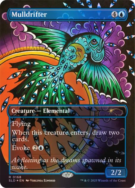 Mulldrifter (0168) (Rainbow Foil) [Secret Lair Drop Series] | Galactic Gamez
