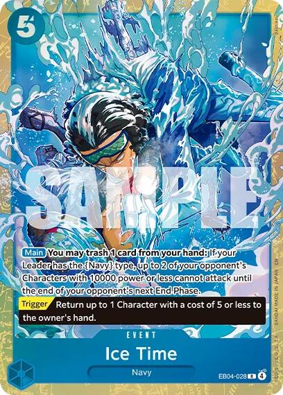 Ice Time (Premium Card Collection -Best Selection Vol. 6-) [One Piece Promotion Cards] | Galactic Gamez