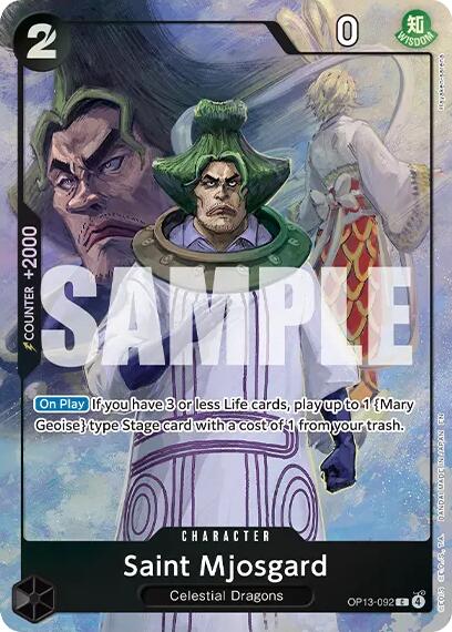 Saint Mjosgard (Premium Card Collection -Best Selection Vol. 6-) [One Piece Promotion Cards] | Galactic Gamez