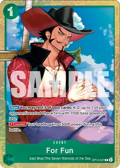 For Fun (Premium Card Collection -Best Selection Vol. 6-) [One Piece Promotion Cards] | Galactic Gamez