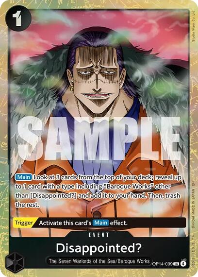 Disappointed? (Premium Card Collection -Best Selection Vol. 6-) [One Piece Promotion Cards] | Galactic Gamez