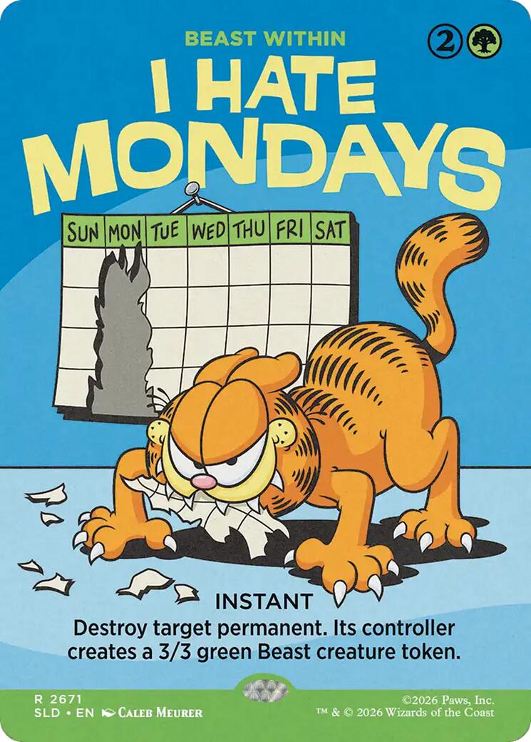 I Hate Mondays - Beast Within [Secret Lair Drop Series] | Galactic Gamez