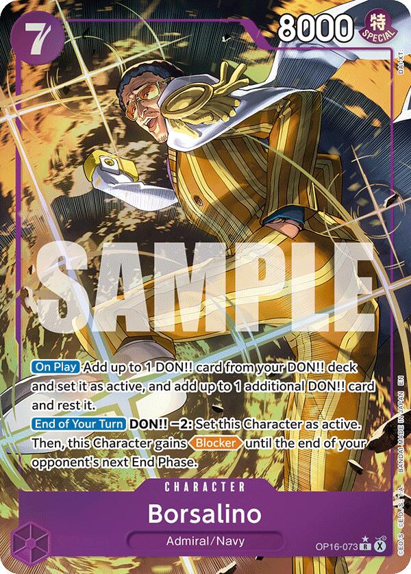 Borsalino (Alternate Art) [The Time of Battle] | Galactic Gamez