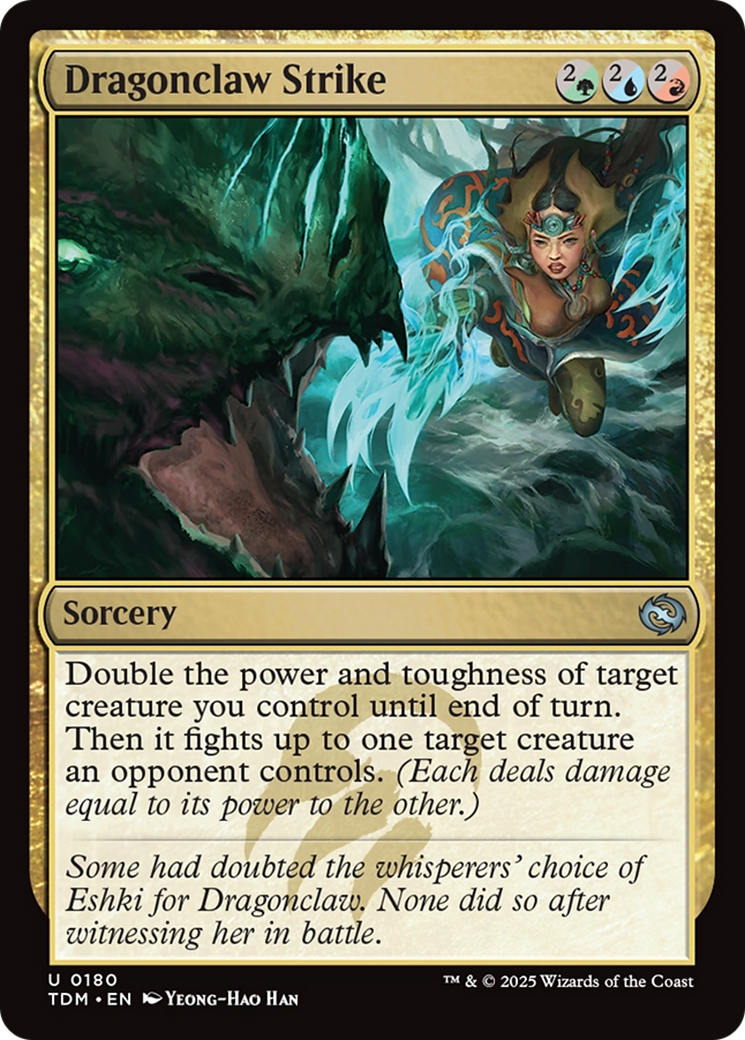Dragonclaw Strike [Tarkir: Dragonstorm] | Galactic Gamez