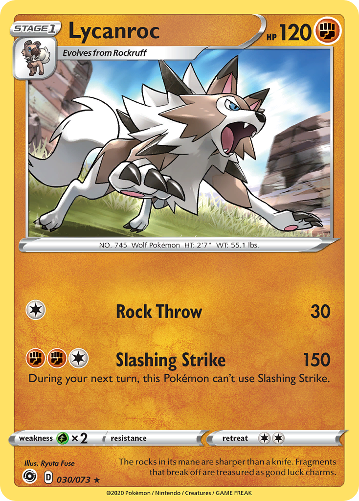 Lycanroc (030/073) [Sword & Shield: Champion's Path] | Galactic Gamez