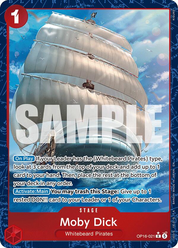 Moby Dick (Alternate Art) [The Time of Battle] | Galactic Gamez