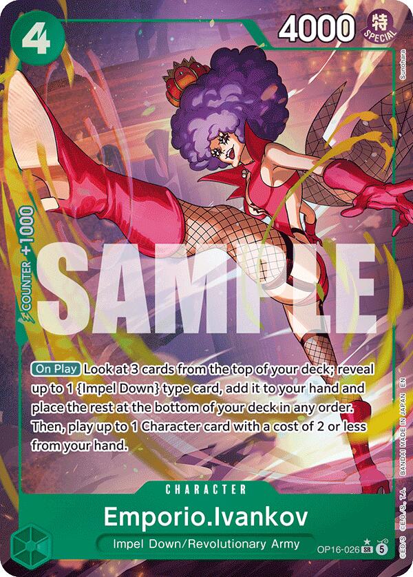 Emporio.Ivankov (Alternate Art) [The Time of Battle] | Galactic Gamez