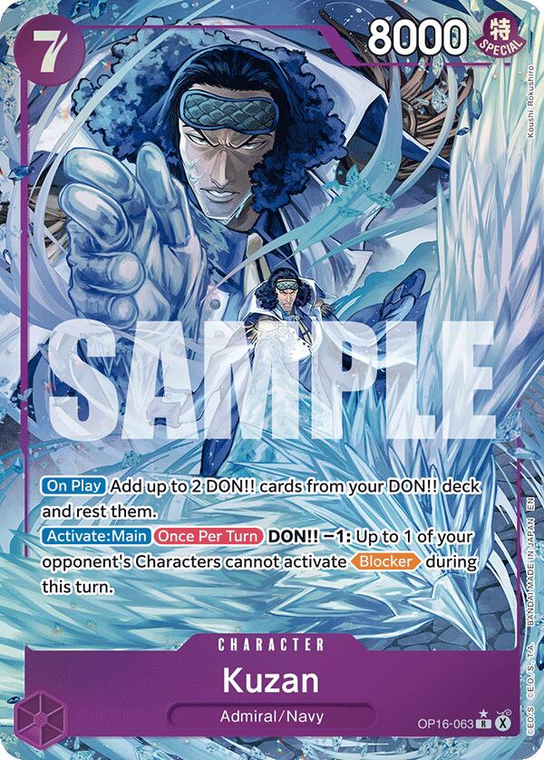 Kuzan (Alternate Art) [The Time of Battle] | Galactic Gamez
