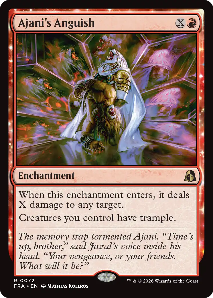 Ajani's Anguish [Reality Fracture] | Galactic Gamez