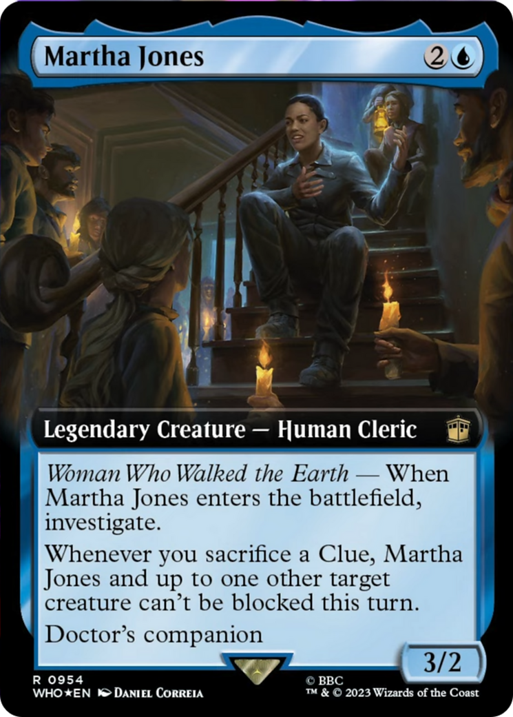 Martha Jones (Extended Art) (Surge Foil) [Doctor Who] | Galactic Gamez