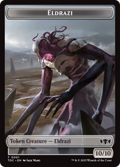 Eldrazi // Citizen Double-Sided Token [Tarkir: Dragonstorm Commander Tokens] | Galactic Gamez