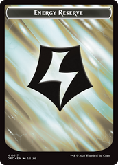 Energy Reserve // Energy Reserve Double-Sided Token [Aetherdrift Tokens] | Galactic Gamez