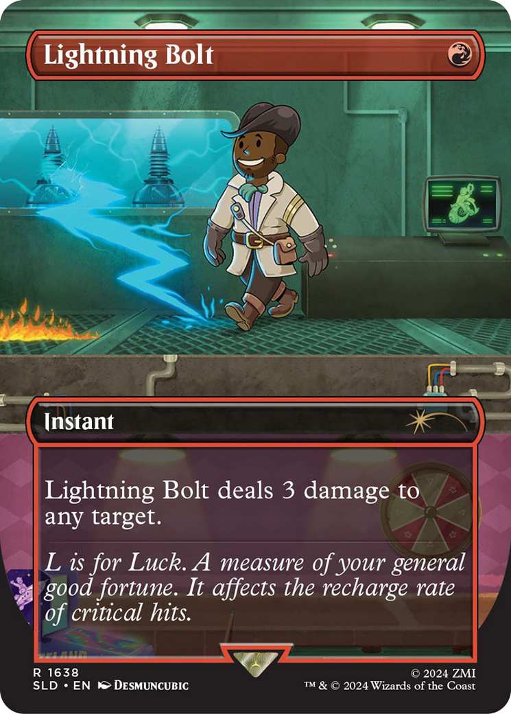 Lightning Bolt (1638) [Secret Lair Drop Series] | Galactic Gamez
