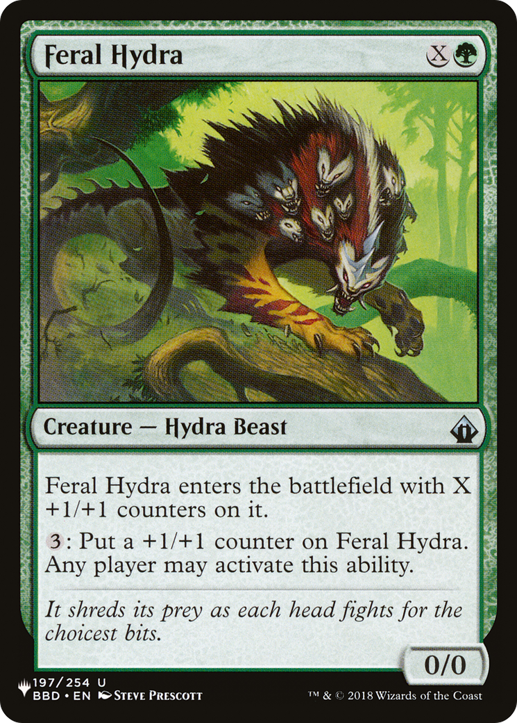 Feral Hydra [The List Reprints] | Galactic Gamez