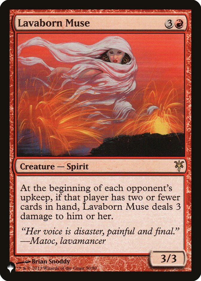 Lavaborn Muse [The List] | Galactic Gamez